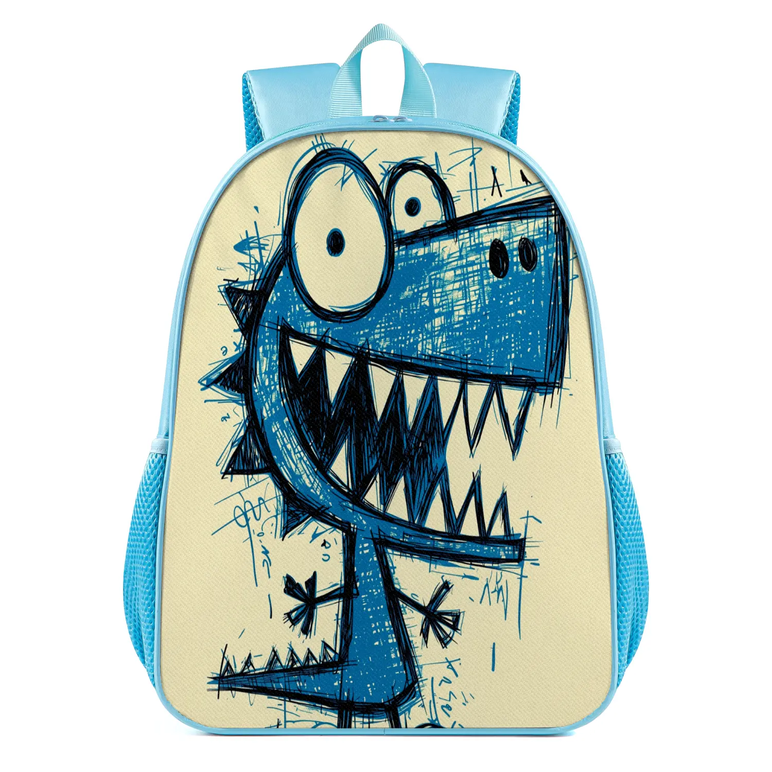 Kids' Dinosaur Design Backpack 29cm x 14.5cm x 38.5cm Ideal for School Supplies Work Documents Daily Travel etc