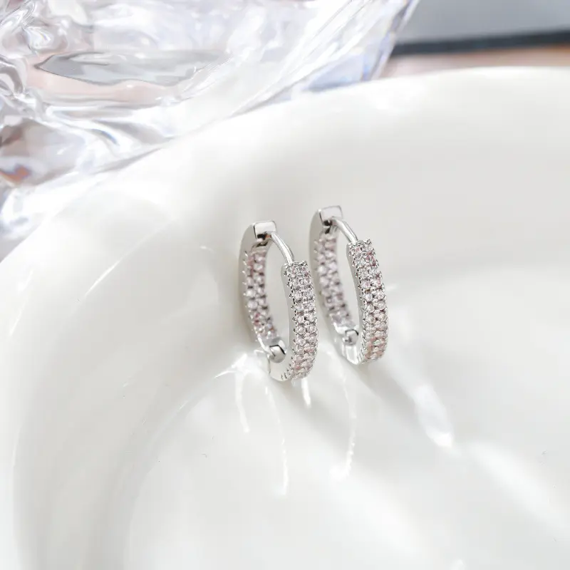 Silver 17x17mm (pair)