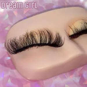 Dream Girl 20mm Faux Mink Fluffy Strip Eyelashes