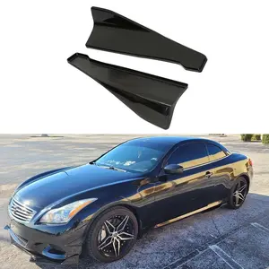 Car Bumper Spoiler Rear Lip/Side Skirt Splitter Winglet For Infiniti Q50 Q60 Q70