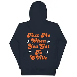Text Me UVA CVille Hoodie