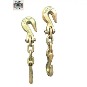 2 X Double Hook grab hook assembly Auto Body Frame Repair Mo clamp style 4145