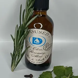 Clove Rosemary mint nourishing Hair Growth Oil Haircare Coconut Moisturize Tea Tree