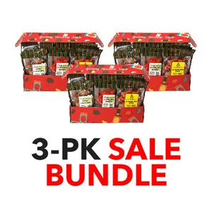 Li Hing Mui Crack Seed Assortment Gift Box 3-Pack Bundle