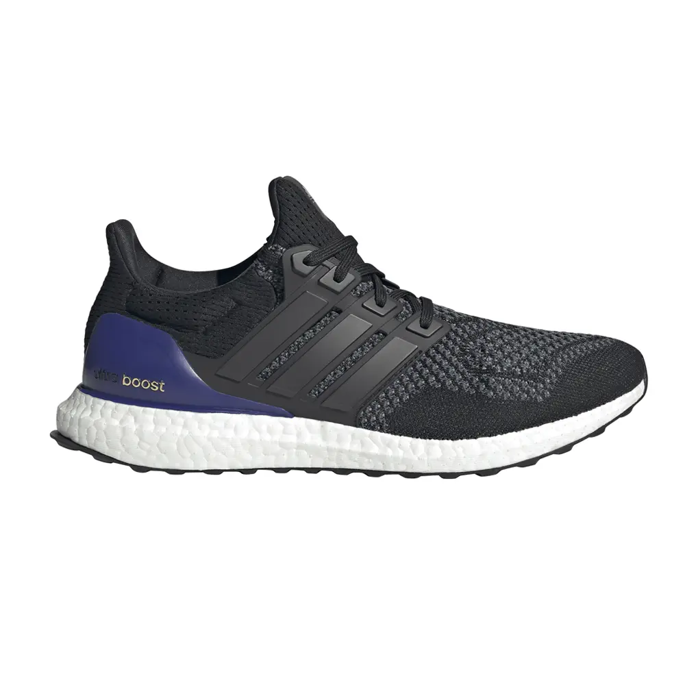 adidas Mens Ultra Boost Running Sneakers Shoes - Black