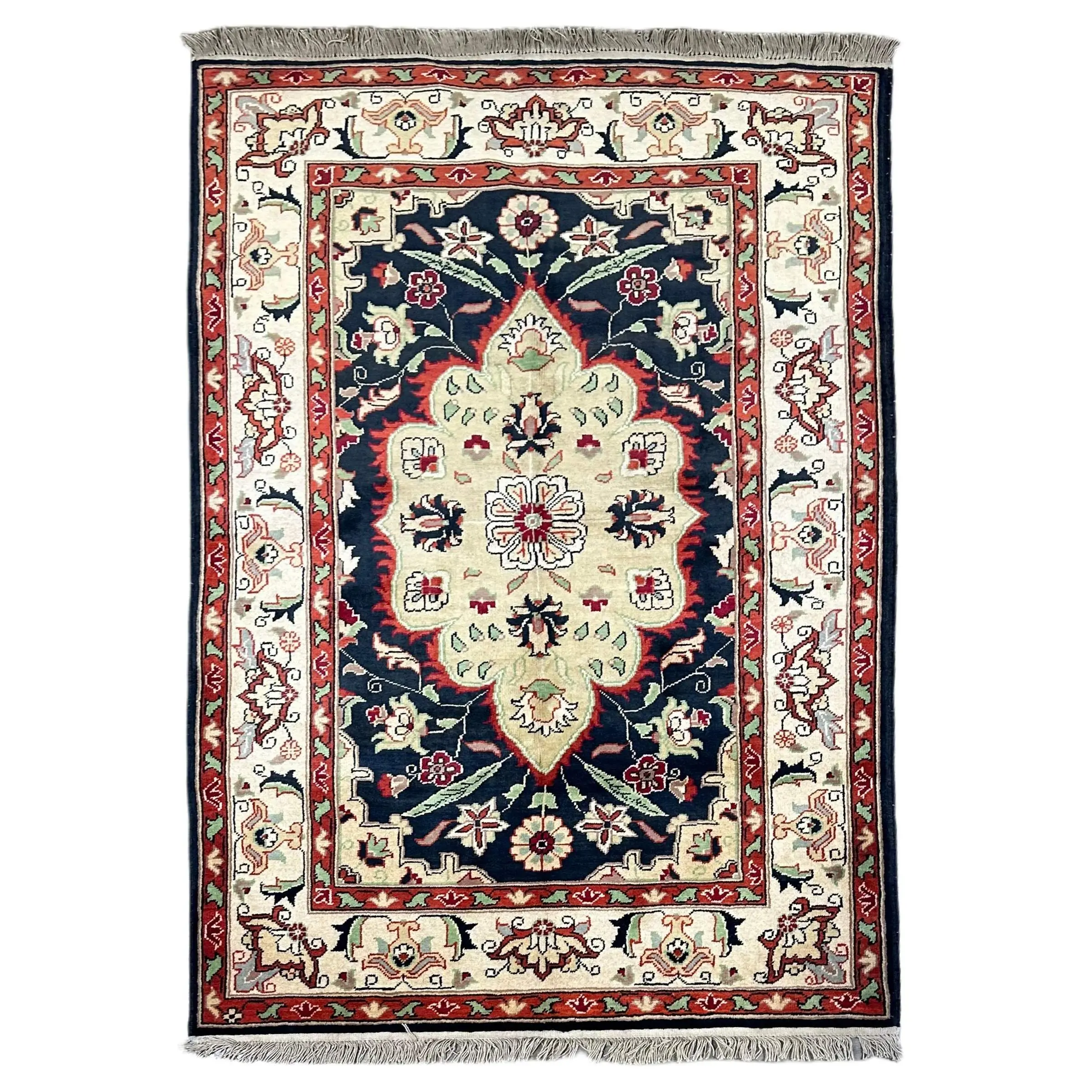 3x5 Hand-Knotted Afghan Rug – Nomad Collection Design