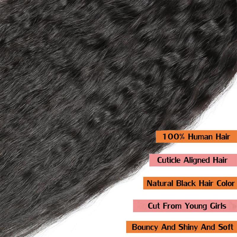Megeen 16A YAKI Straight Human Hair Bundles Hair Bundles Kinky Straight Bundles 100% Unprocessed Virgin Human Hair Full and Thick 3 Bundles, Silky Soft, No Shedding, No Smell, No Tangle Megeen 16A YAKI Straight Human Hair Bundles Hair Bundles Kinky Straight Bundles 100% Unprocessed Virgin Human Hair Full and Thick 3 Bundles, Silky Soft, No Shedding, No Smell, No Tangle