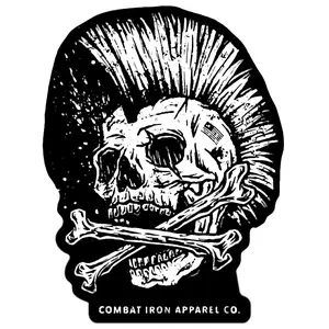 Earn Respect. Not Attention. Skull Decal