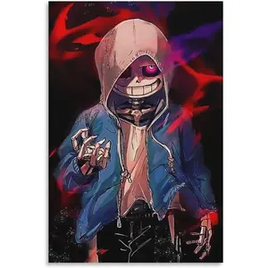 ENYPOLIS Undertale Posters & Prints on Canvas Wall Art Poster for Room Decor Unframe 12x18inch(30x45cm)