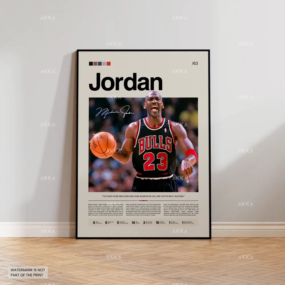 Michael Jordan - Chicago Bulls poster 2 Michael Jordan - Chicago Bulls poster 2