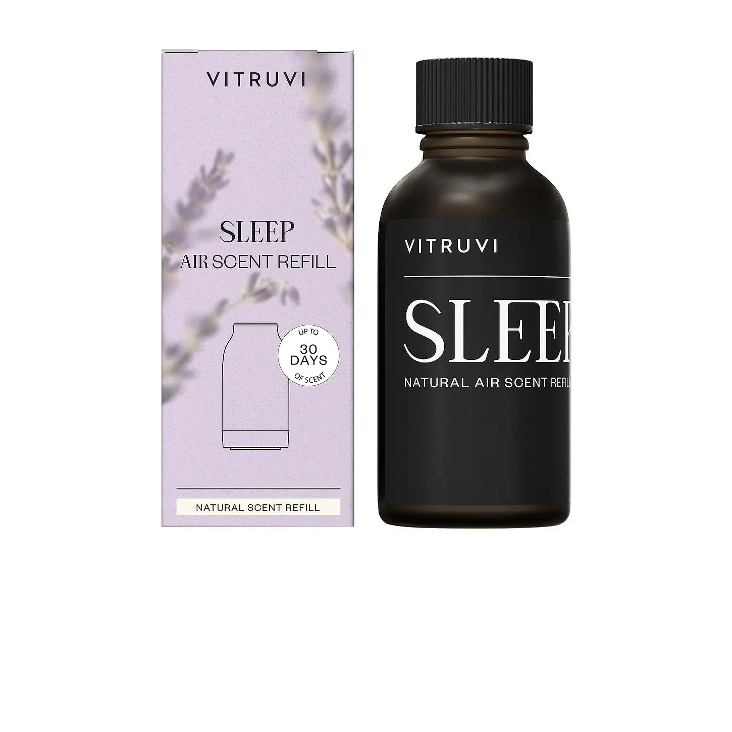 VITRUVI Sleep Air Scent Refill, Plant-Based Flower-Infused Home Fragrance with Calming Aroma for Bedroom Use
