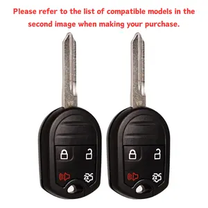 Lopixa Key Fob Replacement Fits for CWTWB1U793 Ford Explorer 2001-2015 Mustang 2005-2014 Expedition 2003-2017 Edge Focus Lincoln Mercury Sable 2000-2009 Mazda Keyless Entry Remote 2 Sets
