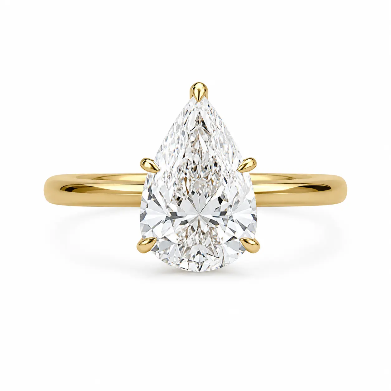 The Marquise Solitaire — Diamond Engagement Ring