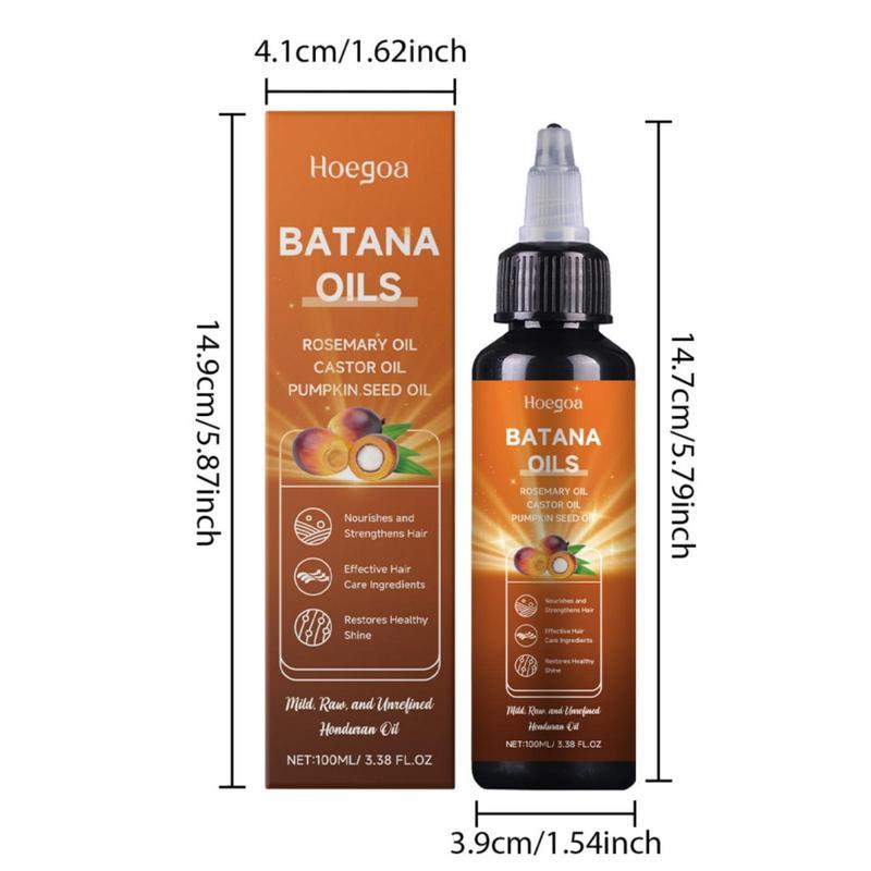 All-in-One Liquid Batana Oil (100ml) -100% Pure and Unrefined Honduran Oil with Rosemary, Castor, & Pumpkin Seed Oil - For Scalp and Hair Health