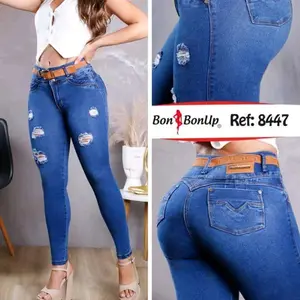 Columbia jeans with straps in various designs, women’s denim pants, comfortable and elegant bottoms, distressed jeans for streetwear, casual wear
