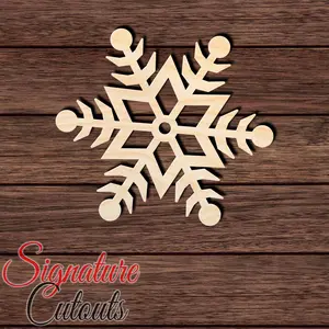 Snowflake 010 Shape Cutout