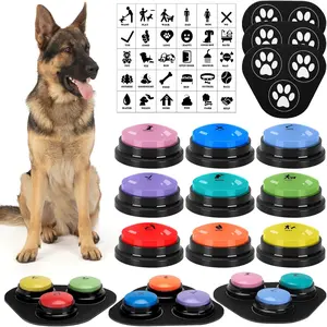 Dog Buttons for Communication, 9 Pcs Dog Talking Button Set, 30S Voice Recording