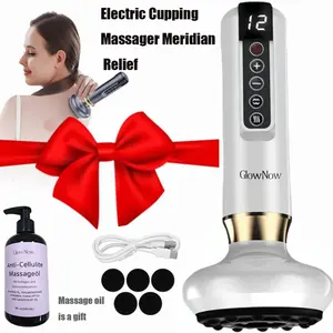 Electric Handheld Cellulite Massager, 12 Adjustable Suction Modes, Anti-Cellulites Massage Therapy, Portable Body Care Device