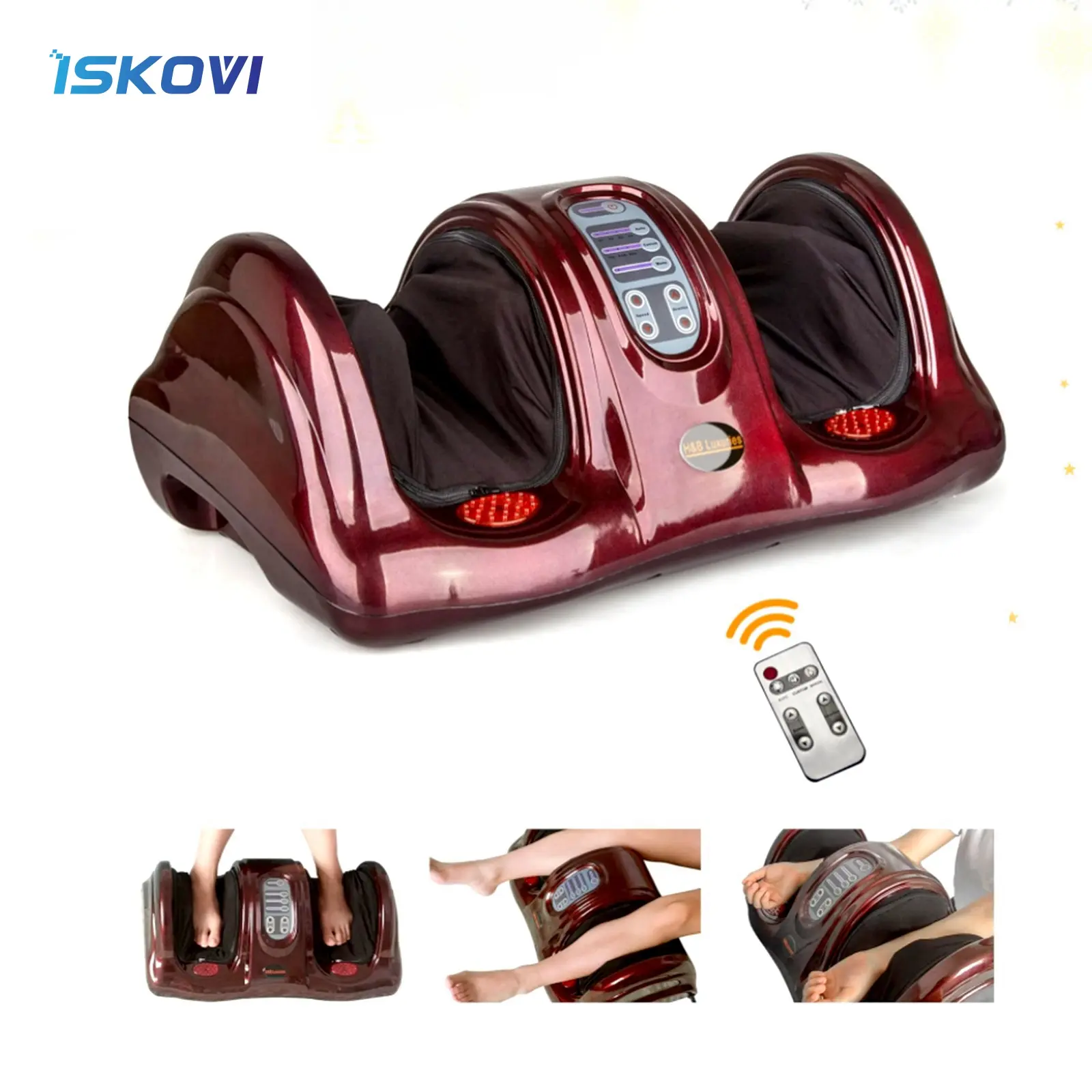 New Shiatsu Foot Massager. Massager with Soothing Heat, Deep Kneading Therapy. Nice Gift of Relaxation with the New Shiatsu Foot Massager. Comfort