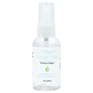 Hyalogic Collagen Facial Mist With Hyaluronic Acid & Marine Collagen, Fragrance Free, 2 fl oz (59 ml)