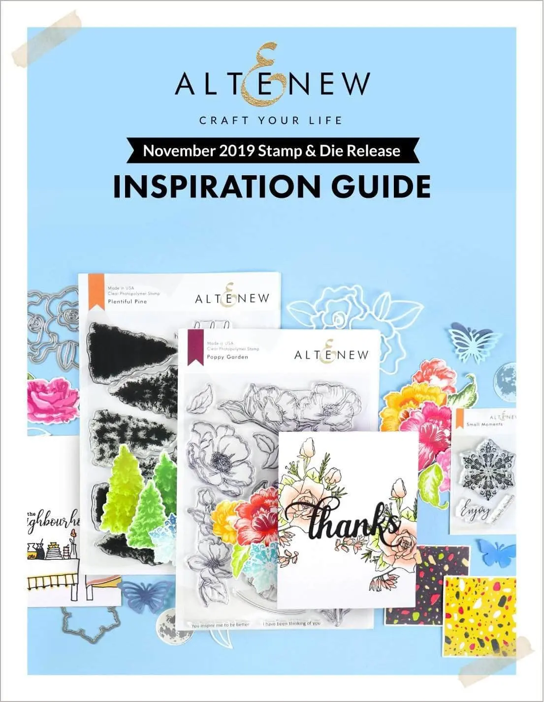 A Thing of Beauty Stamp & Die Release Inspiration Guide