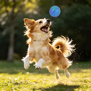 Durable Anti Demolition Intelligent Electric Pet Ball Interactive Rolling Dog Cat Toy Automatic Teaser Play Ball Boredom Relief Self Entertainment Daily Pet Essentials