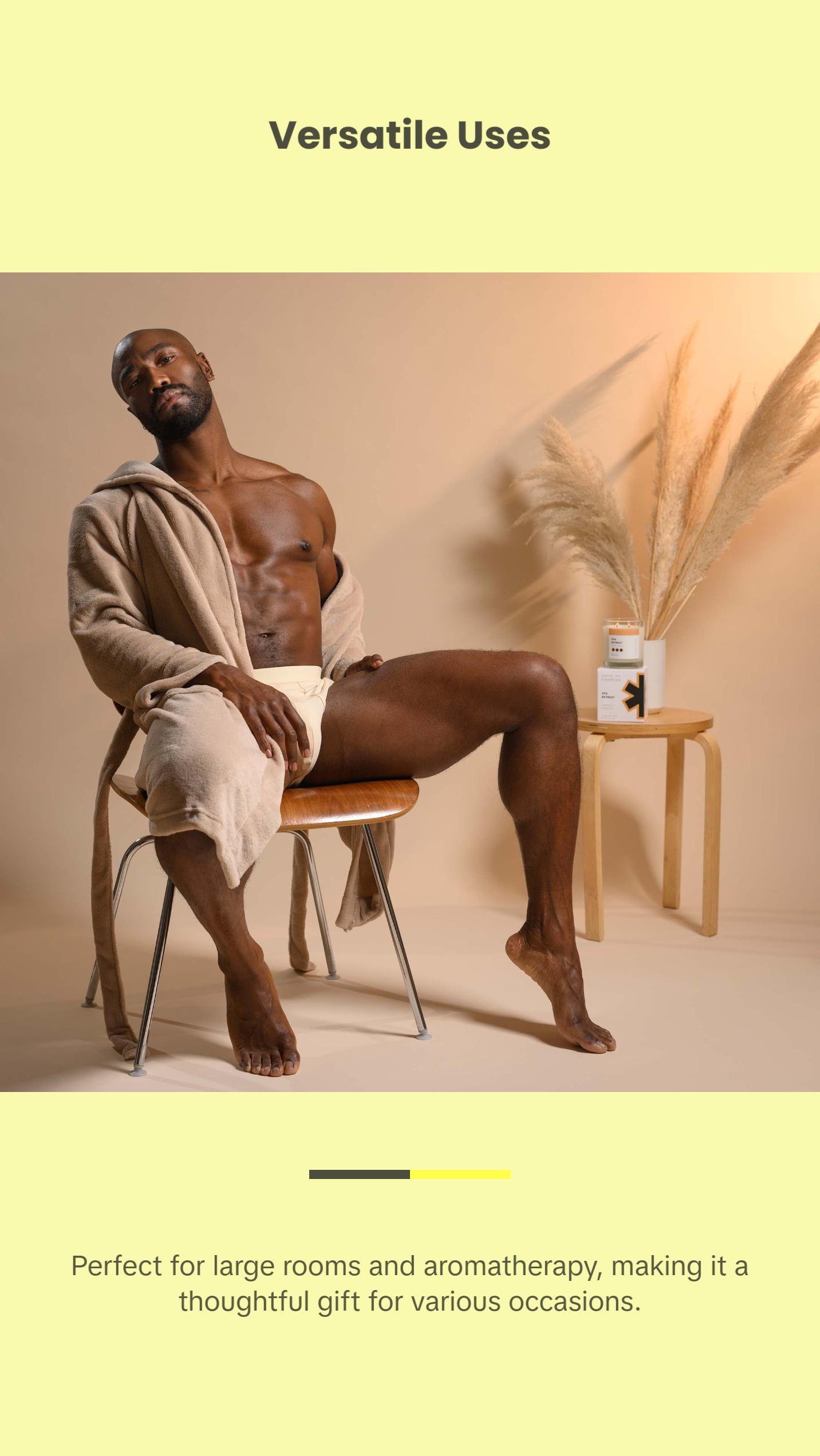 SPA RETREAT Saffron, Cardamom, Sandalwood Candle