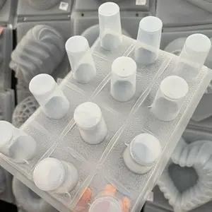 GELAPALETAS JELLO MOLD - Clear Plastic Jello Mold with 12 Cavity for Easy Dessert Making