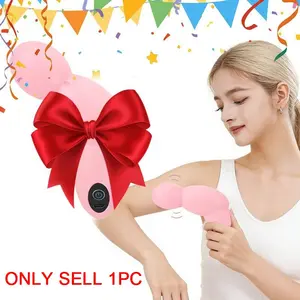 Portable Mini Home Fitness Electric Muscle Massager, Neck Shoulder Relaxer, Cervical Care Device for Body Relaxation, Relaxation Aid, Perfect Gift for Friends & Valentine's Day