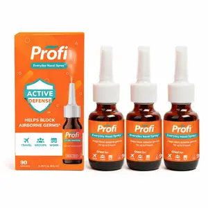 Profi Everyday Nasal Spray – 3 Pack, Drug-Free, Harvard-Formulated, Blocks Airborne Germs Up to 8 Hours, Great for Travel, Work & Groups