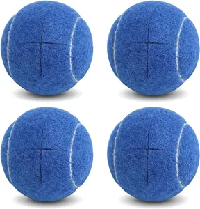 Fyrasol Walker Tennis Balls Precut Tennis Balls for Walkers 4PCS Walkers Legs Universal Precut Glide Balls, Heavy Duty Long Lasting Felt Pad Glide Coverings for Furniture Legs and Floor Protection