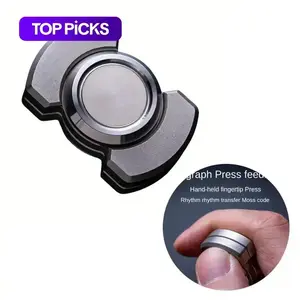 3 in 1 Deformation Fidget Spinner Coin for Men Women, Stress Relief High-speed Rotation Adult Spinning Toy, Flexi Fidget Portable Leisure & Outdoor Recreation Equipment #global Picks