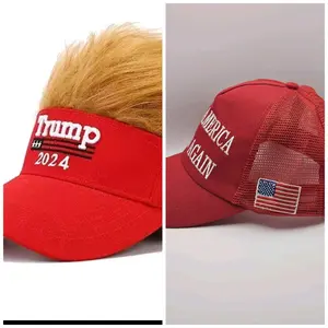 2024 Trump Caps - Unisex Embroidered Hat in Various Colors