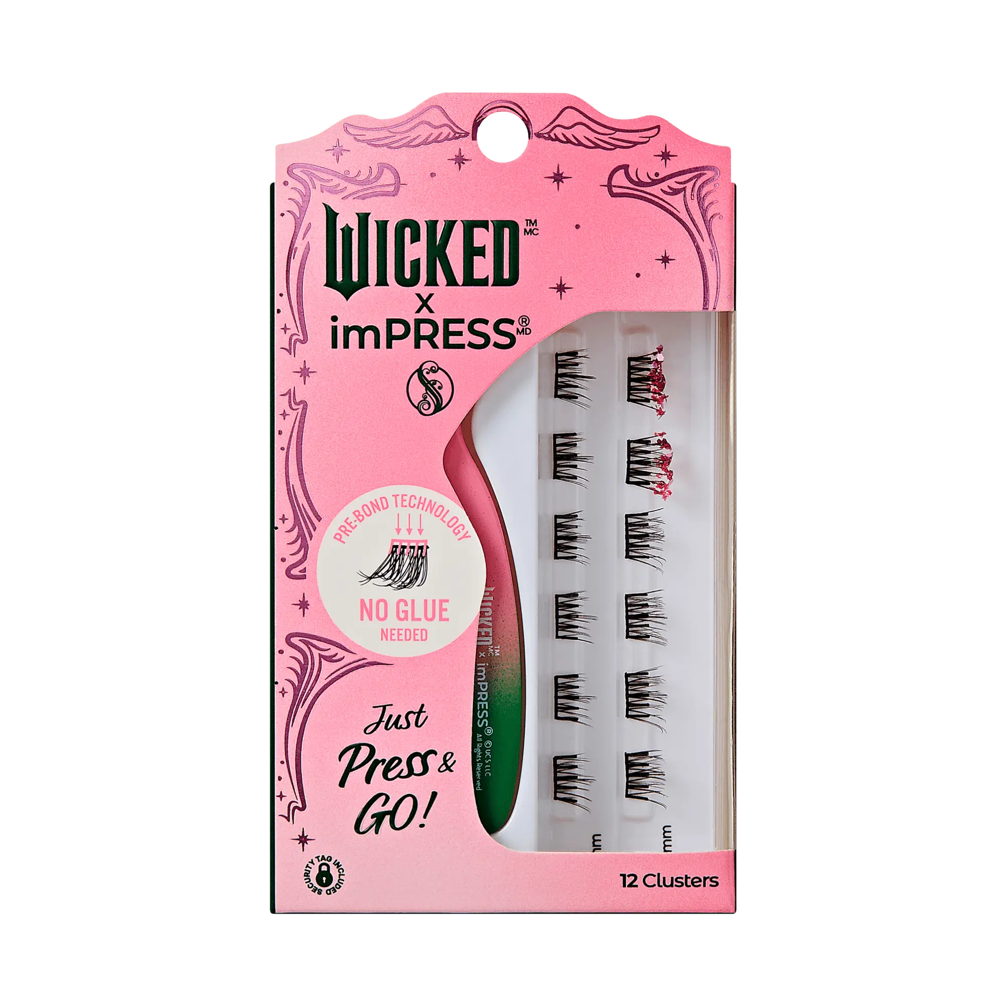 WICKED X imPRESS Falsies Self Adhesive Lash Clusters | Welcome to Oz