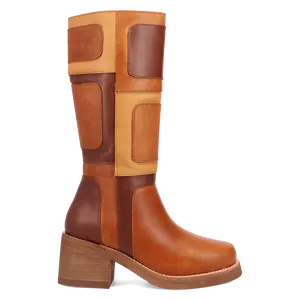 PATCHES LEATHER BOOT