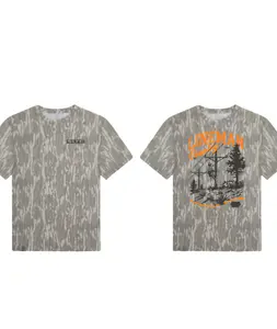 Lineman Country Camo T-Shirt, Utility Worker Graphic Tee, Outdoor Work Shirt