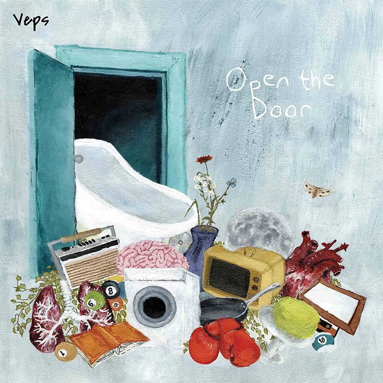 Veps - Open the Door (Turquoise Vinyl)  [VINYL RECORD - LP] Colored Vinyl