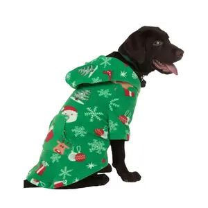 Tis The Season Pet Pjs Fleece Hoodie