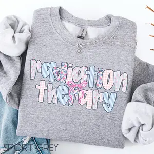 Radiation Therapist Sweatshirt, RT Graduation Gift, RT Sweater, Radiation Therapy Crewneck