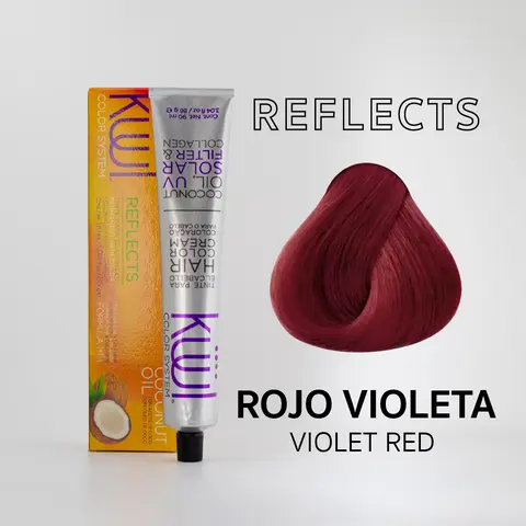 Kuul Reflects Professional Hair Color Cream -  90ml Permanent Color - No Bleaching Needed