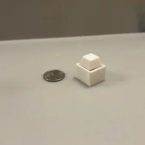 Clicky Switch One Key Cap Switch Included And Key Quarter For Scale Fidget