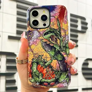 Rayquaza Cute Art Cartoon Anime Phone Case for iPhone 17 16 15 14 13 12 11