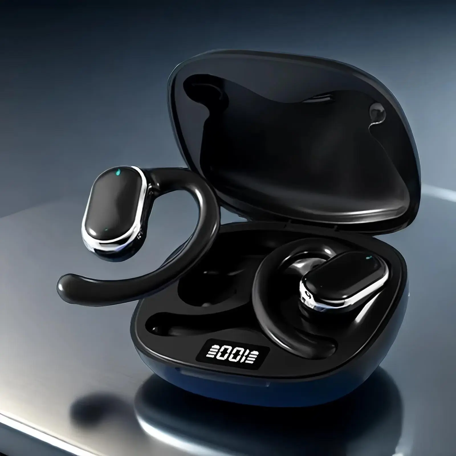 True Wireless Sleep Headphones, none-in-ear bluetooth earpods,Comfortable TWS Earbuds, HiFi Low Bass Stereo Sound, Ideal for Gamers and Music Lovers, Wireless Earbuds Headset