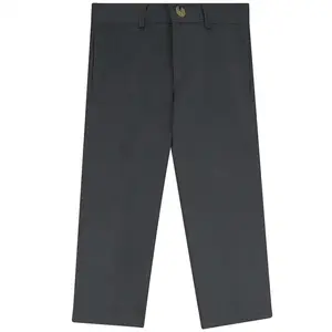 Brand Name - White Cotton Dress Pants, Comfortable Fit, Versatile Style for Men & Men's Wear, Available in Various Colors