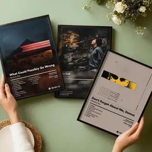 D-Dominic F-Fike Album Poster Waterproof HD Wall Art Sticker Poster, Peel & Stick Self Adhesive Wall Decor, Fade Resistant High Definition Print, Easy Apply Remove, Modern Home Decor for Living Room Bedroom Office Bar Apartment, Multi Sizes