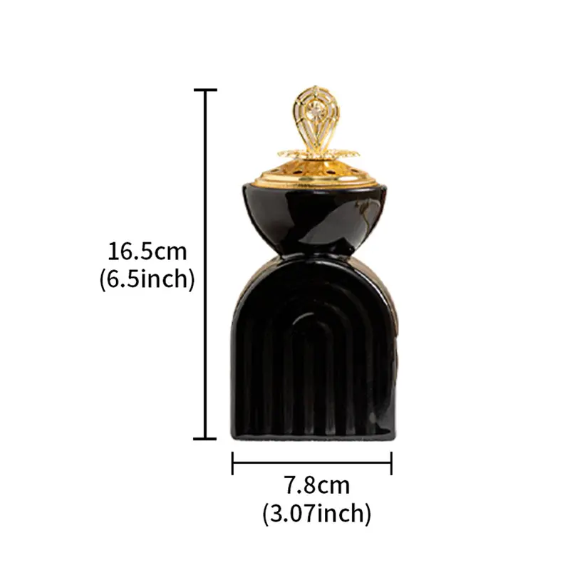 Arched Fengyu Golden Tower   Black