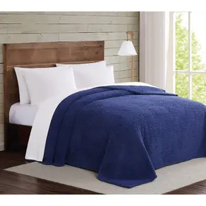 Brooklyn Loom Marshmallow Sherpa Full/Queen Blanket