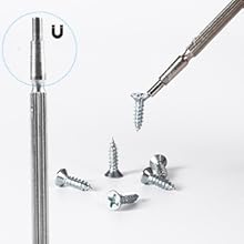 11 Pcs Small Precision Screwdriver Set, Tiny Screwdriver Set, Mini Screw Driver Kit with Slotted and Phillips Heads, Ideal for Watch, Eyeglasses, Toys, Electronics, Computer Repair