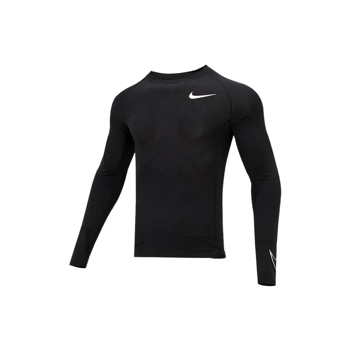 Nike Pro Dri-FIT Men's Tight Long-Sleeve Top Black Breathable Sneakers DD1991-010