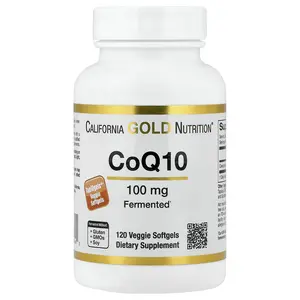 California Gold Nutrition CoQ10, 100 mg, 120 Veggie Softgels